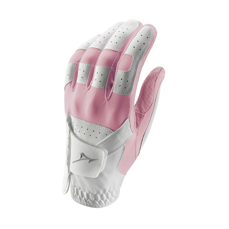 Mizuno Stretch Glove Ladies Left Hand White/Pink